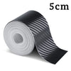 1-5m Nano Carbon Fiber Car Tape Sticker Door Mirror Paste Protector Strip DIY Protection Protective Film Waterproof Adhesive