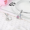 Hot Sale 925 Sterling Silve Charms Beads Forever Love Heart Sister Family Life Charms Dangle For Bracelet Woman Jewelry Gifts