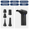 Powerful Air Blower 110000Rpm 4 Gear Adjustable Turbo Jet Blower With Led Light Battery Display Cordless Compressed Air Duster
