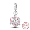 Hot Sale 925 Sterling Silve Charms Beads Forever Love Heart Sister Family Life Charms Dangle For Bracelet Woman Jewelry Gifts