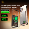 Wireless Magnetic Powerbank Fast Charing Spare Portable External Battery for iPhone 12-17 Promax Watch Airpods 5000/10000mAh